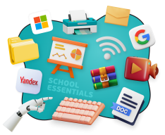 Цифровая база для школьника - КИБЕРшкола программирования для детей, компьютерные курсы для школьников, начинающих и подростков - KIBERone г. Люберцы