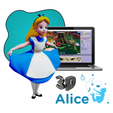 Alice 3d - КИБЕРшкола программирования для детей, компьютерные курсы для школьников, начинающих и подростков - KIBERone г. Люберцы