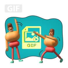 Gif-анимация - КИБЕРшкола программирования для детей, компьютерные курсы для школьников, начинающих и подростков - KIBERone г. Люберцы