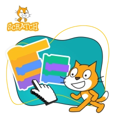 Scratch. Продвинутый уровень – создаём игры, как маленькие разработчики! - КИБЕРшкола программирования для детей, компьютерные курсы для школьников, начинающих и подростков - KIBERone г. Люберцы
