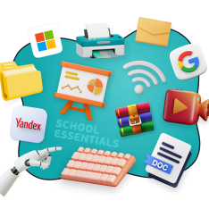 Цифровая база для школьника - КИБЕРшкола программирования для детей, компьютерные курсы для школьников, начинающих и подростков - KIBERone г. Люберцы