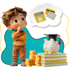 Финансовый интеллект вместе KIBERone - КИБЕРшкола программирования для детей, компьютерные курсы для школьников, начинающих и подростков - KIBERone г. Люберцы