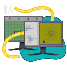 Исполнители чертежник и черепашка - КИБЕРшкола программирования для детей, компьютерные курсы для школьников, начинающих и подростков - KIBERone г. Люберцы