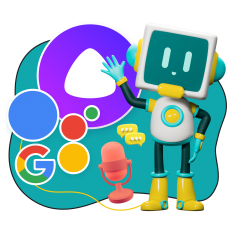 Голосовой помощник Алиса - КИБЕРшкола программирования для детей, компьютерные курсы для школьников, начинающих и подростков - KIBERone г. Люберцы