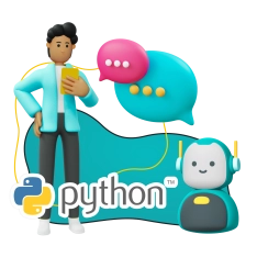 Умный чат-бот на Python на Telegram - КИБЕРшкола программирования для детей, компьютерные курсы для школьников, начинающих и подростков - KIBERone г. Люберцы
