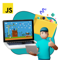 Программирование на JavaScript. Учимся создавать игры! - КИБЕРшкола программирования для детей, компьютерные курсы для школьников, начинающих и подростков - KIBERone г. Люберцы