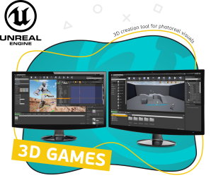 Unreal Engine 4. Игровой движок - Школа программирования для детей, компьютерные курсы для школьников, начинающих и подростков - KIBERone г. Люберцы